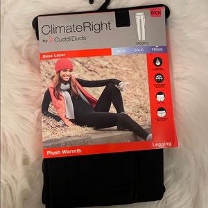 ClimateRight by Cuddl Duds Base Layer Leggings
